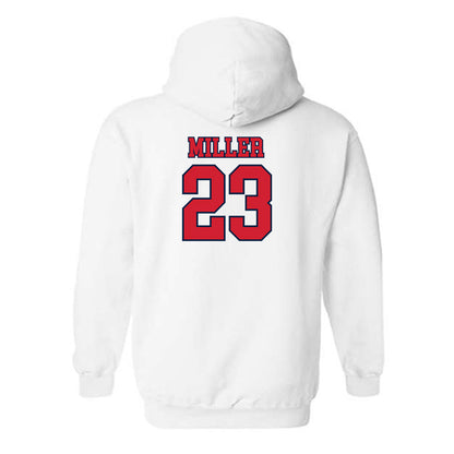 Gonzaga - NCAA Men's Basketball : Adam Miller - Classic Shersey Hooded Sweatshirt-1
