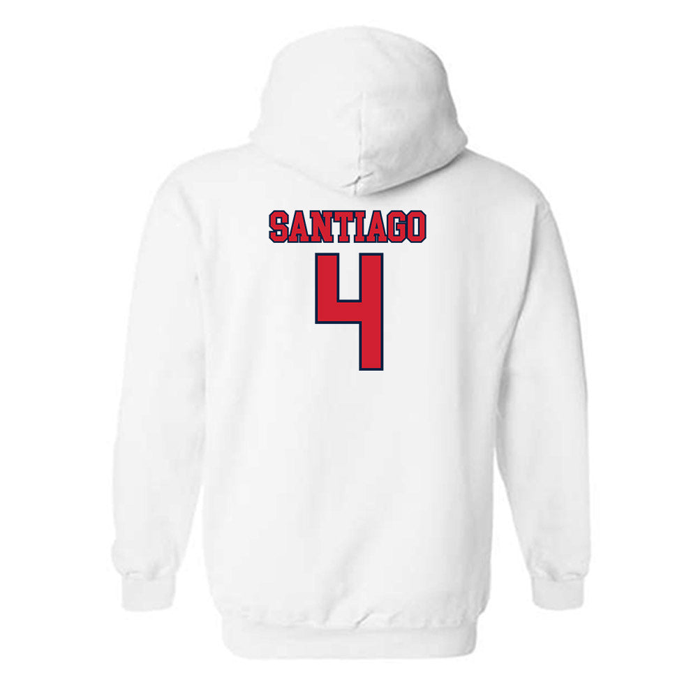 Gonzaga - NCAA Baseball : Kainoa Santiago - Classic Shersey Hooded Sweatshirt-1