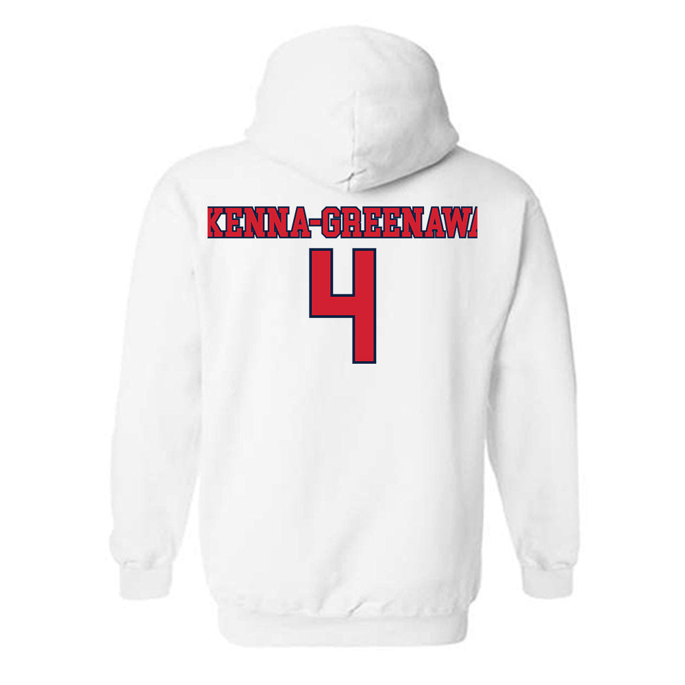 Gonzaga - NCAA Men's Soccer : Damoni McKenna-Greenawalt - Classic Shersey Hooded Sweatshirt-1