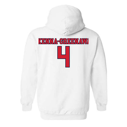Gonzaga - NCAA Men's Soccer : Damoni McKenna-Greenawalt - Classic Shersey Hooded Sweatshirt-1