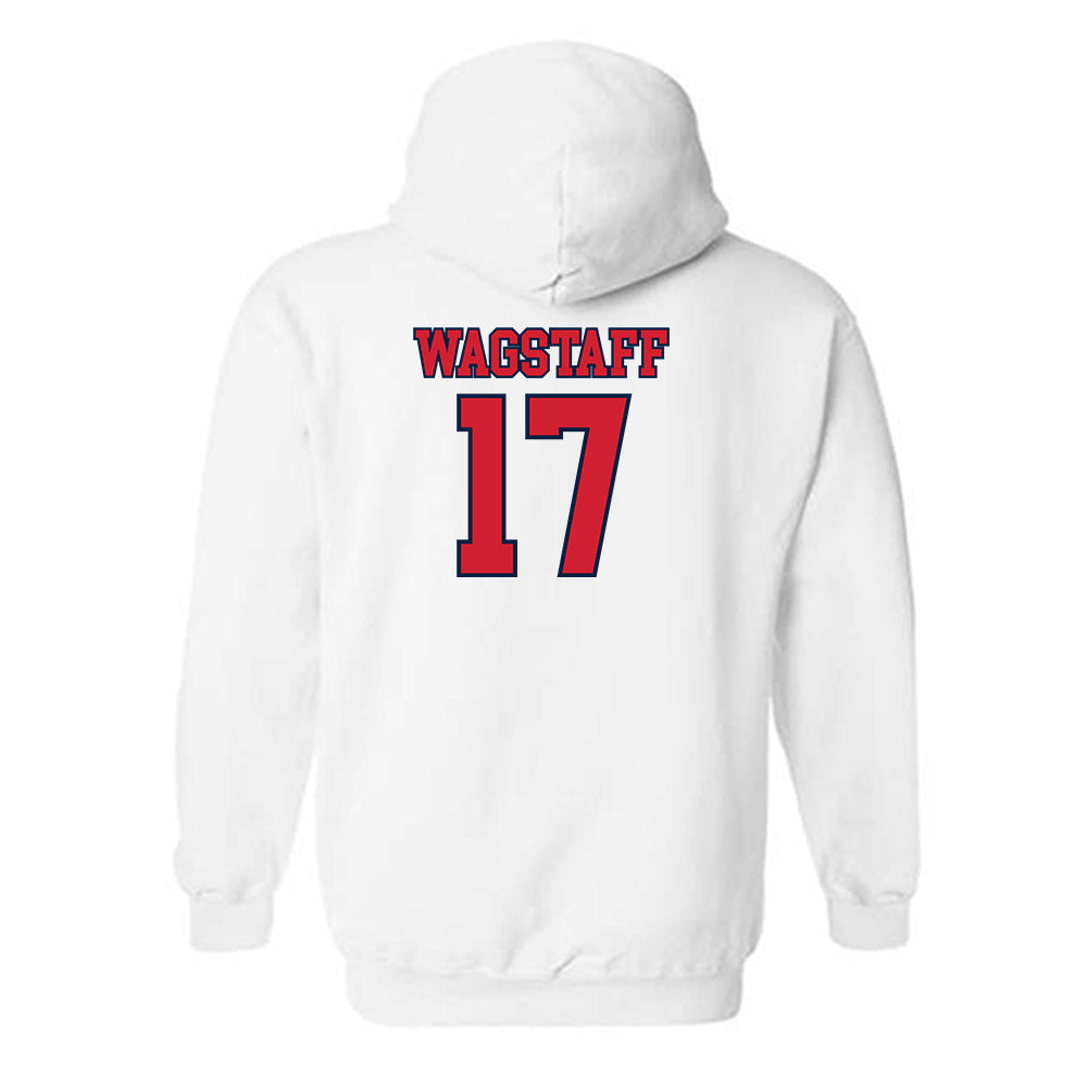 Gonzaga - NCAA Women's Volleyball : Claire Wagstaff - Classic Shersey Hooded Sweatshirt-1