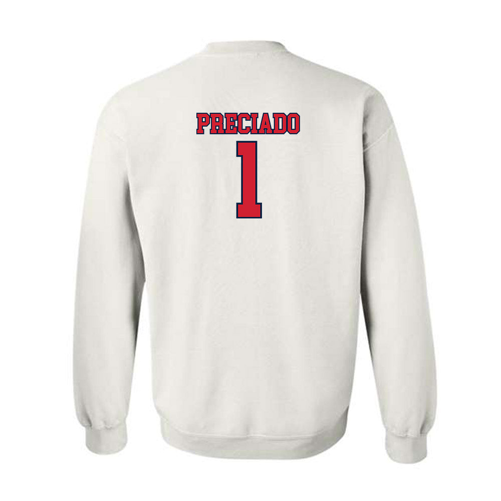 Gonzaga - NCAA Men's Soccer : Chema Preciado - Classic Shersey Crewneck Sweatshirt-1