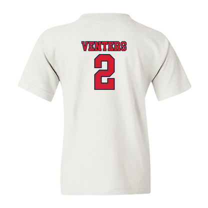 Gonzaga - NCAA Men's Basketball : Steele Venters - Classic Shersey Youth T-Shirt-1