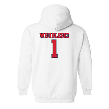 Gonzaga - NCAA Baseball : Jacob Wrubleski - Classic Shersey Hooded Sweatshirt-1