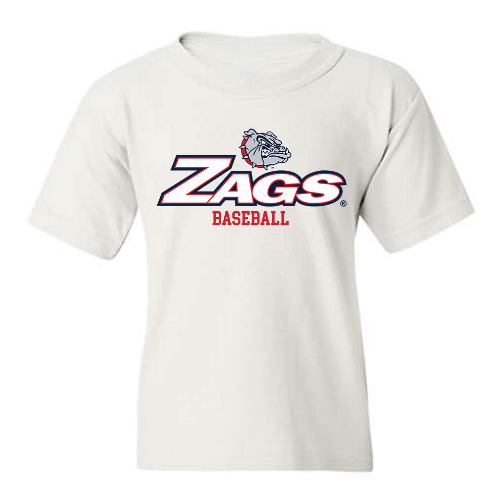 Gonzaga - NCAA Baseball : Zach Bowman - Classic Shersey Youth T-Shirt-0