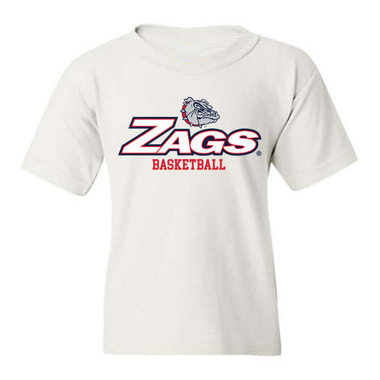 Gonzaga - NCAA Men's Basketball : Jalen Warley - Classic Shersey Youth T-Shirt-0