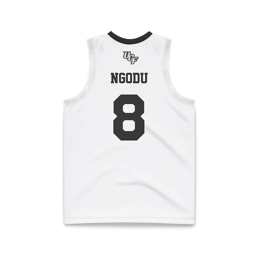 Central Florida - NCAA Women's Basketball : Khyala Ngodu - White Basketball Jersey-1