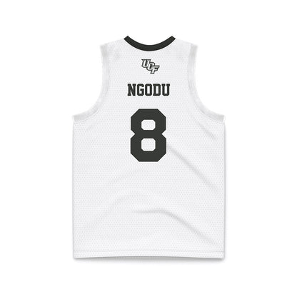 Central Florida - NCAA Women's Basketball : Khyala Ngodu - White Basketball Jersey-1