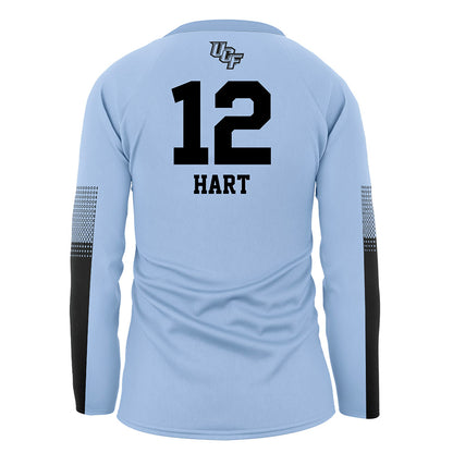 Central Florida - NCAA Women's Volleyball : Nygeria Hart - Blue Volleyball Jersey-1