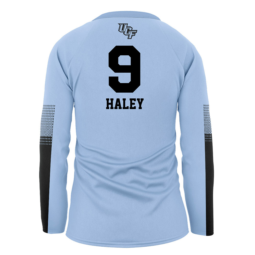 Central Florida - NCAA Women's Volleyball : Alexa Haley - Blue Volleyball Jersey-1