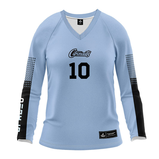 Central Florida - NCAA Women's Volleyball : Avah Armour - Blue Volleyball Jersey-0