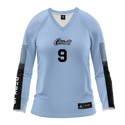 Central Florida - NCAA Women's Volleyball : Alexa Haley - Blue Volleyball Jersey-0