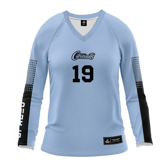Central Florida - NCAA Women's Volleyball : Chloe Albiez - Blue Volleyball Jersey-0