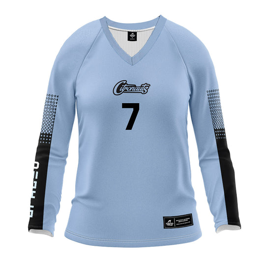 Central Florida - NCAA Women's Volleyball : London Adkins - Blue Volleyball Jersey-0