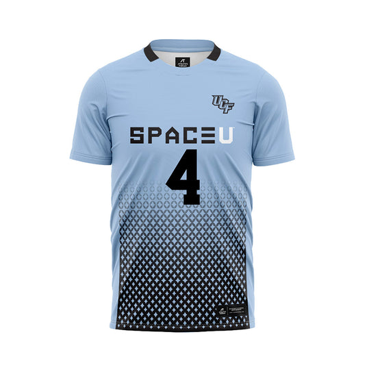 Central Florida - NCAA Women's Soccer : Jessica McCullen - Blue Soccer Jersey-0