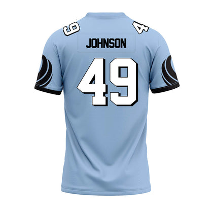 Central Florida - NCAA Football : DJ Johnson - Blue Premium Football Jersey-1