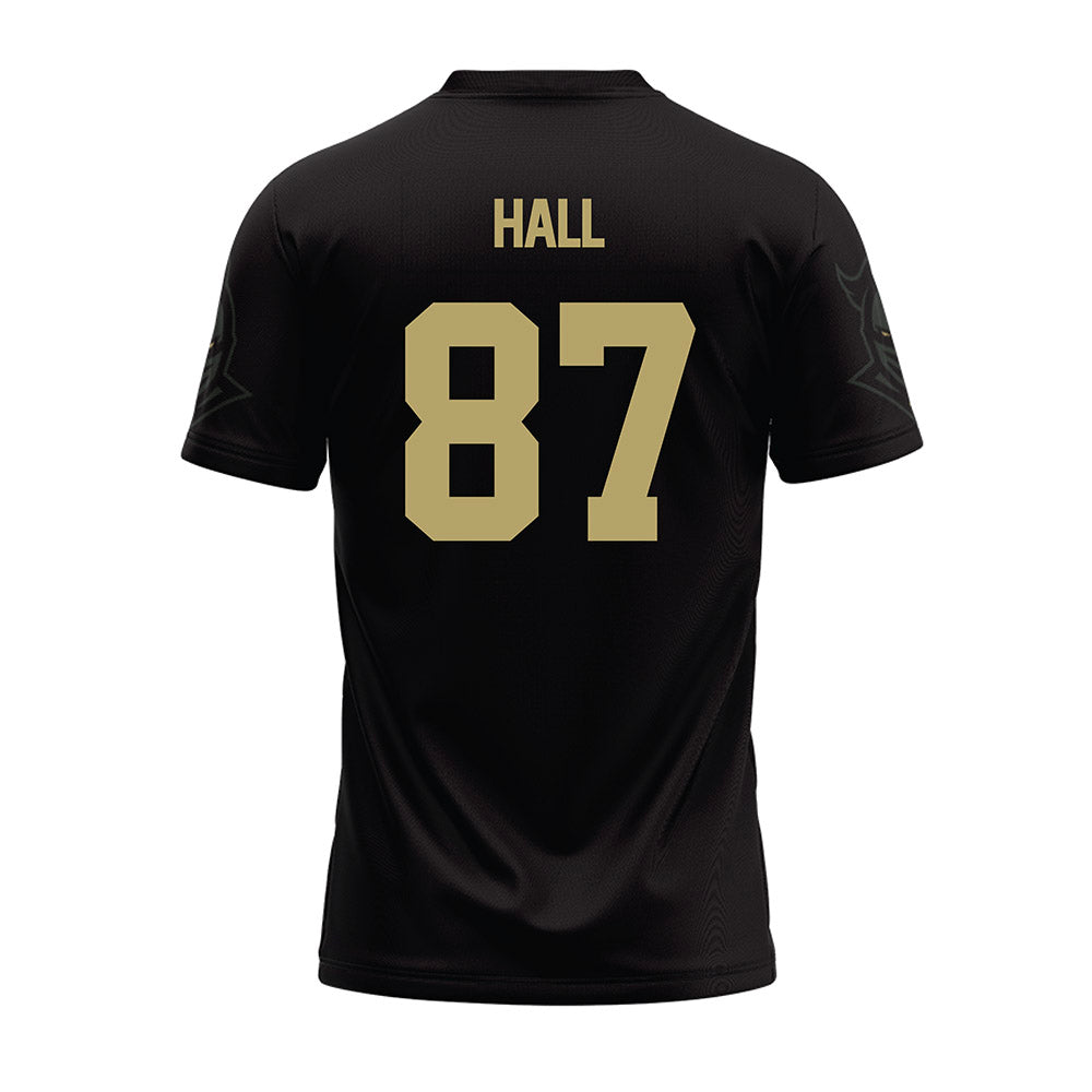 Central Florida - NCAA Football : Brooks Hall - Black Football Jersey-1