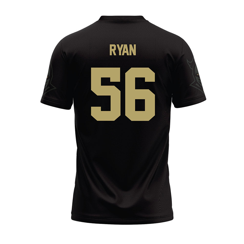 Central Florida - NCAA Football : Patrick Ryan - Black Football Jersey-1