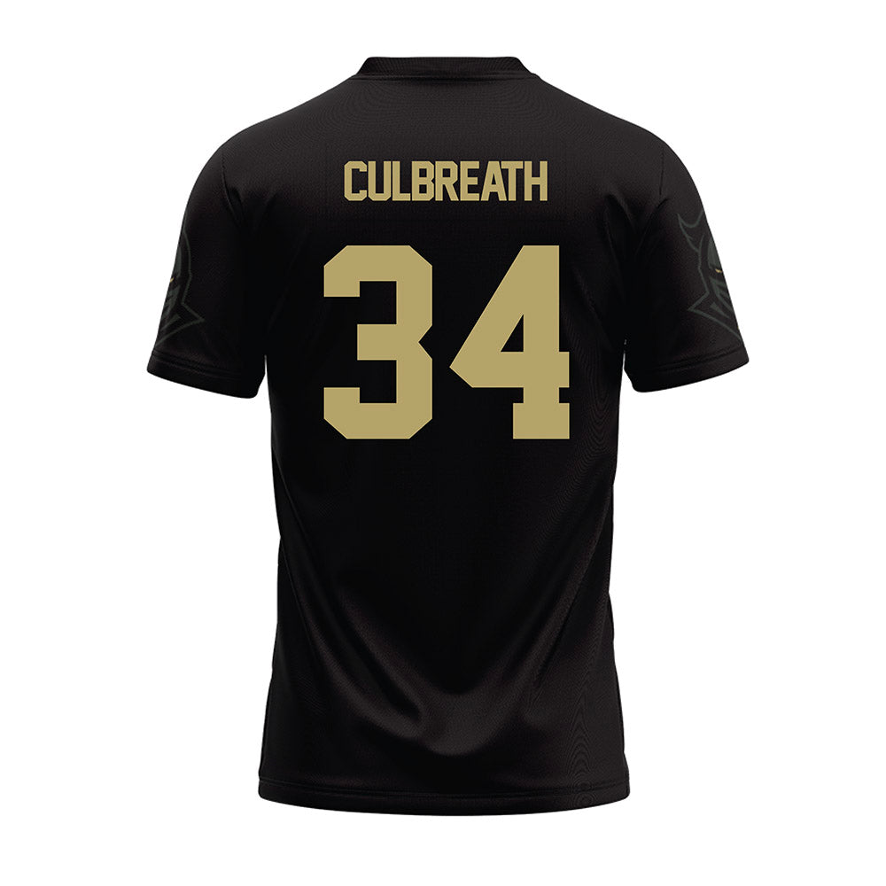 Central Florida - NCAA Football : Jahleel Culbreath - Black Football Jersey-1
