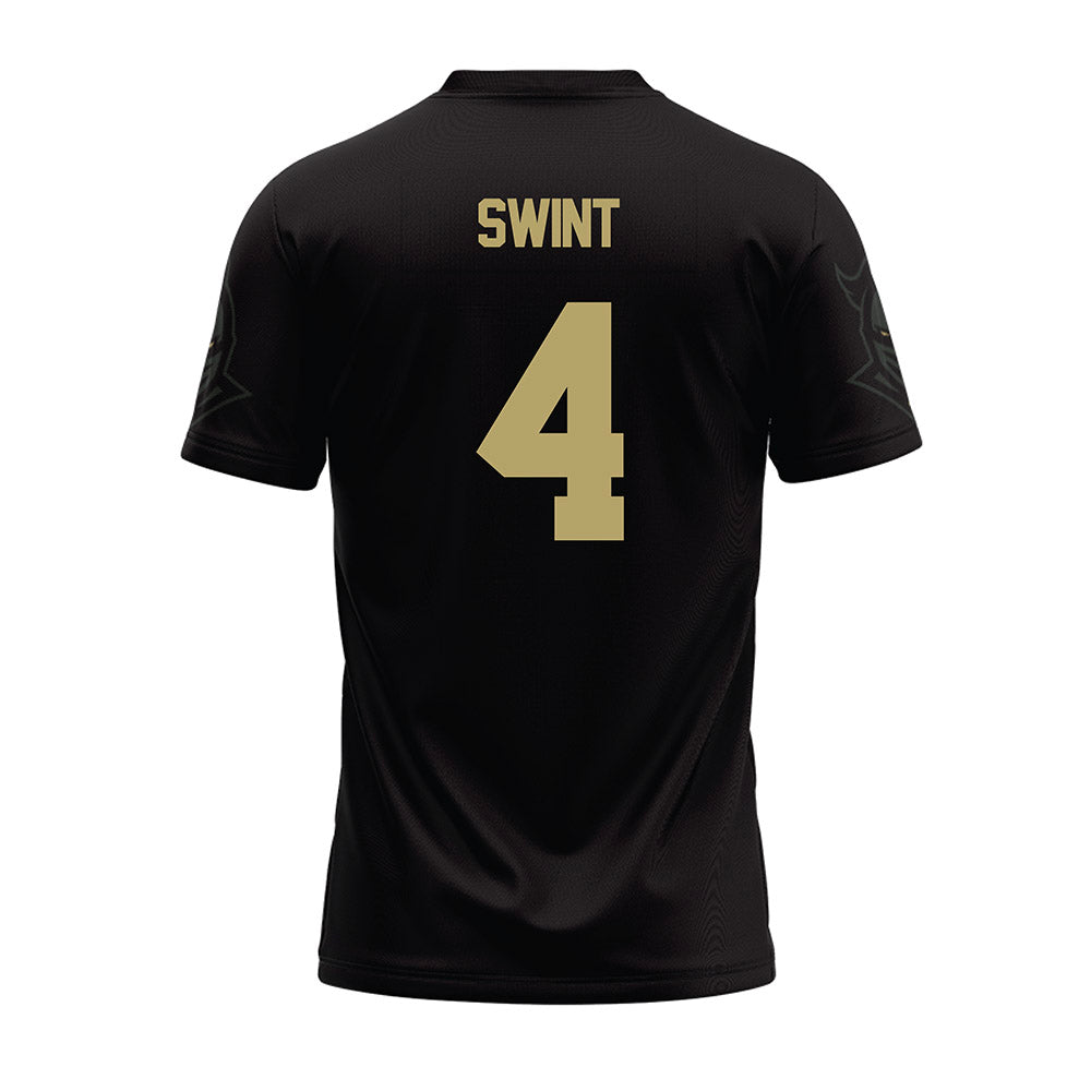 Central Florida - NCAA Football : Taevion Swint - Black Football Jersey-1