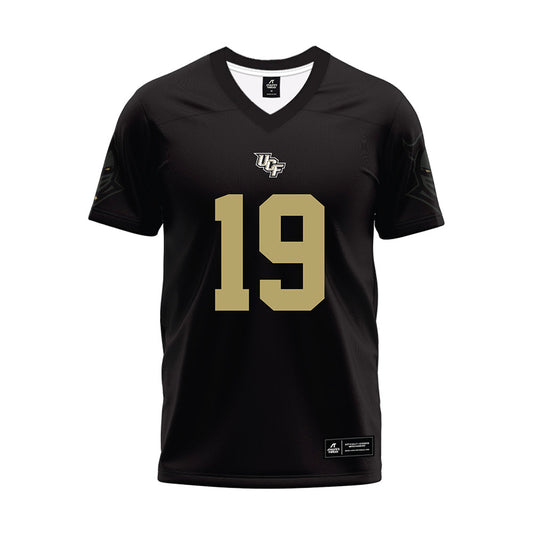 Central Florida - NCAA Football : Hudson Gibbs - Black Football Jersey-0