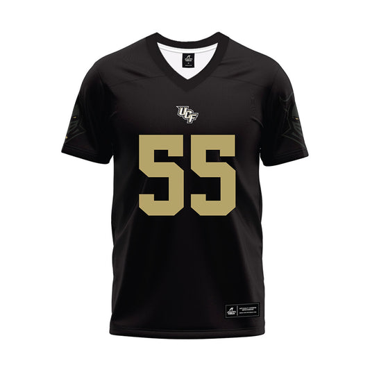 Central Florida - NCAA Football : Jacob Maiava - Black Football Jersey-0