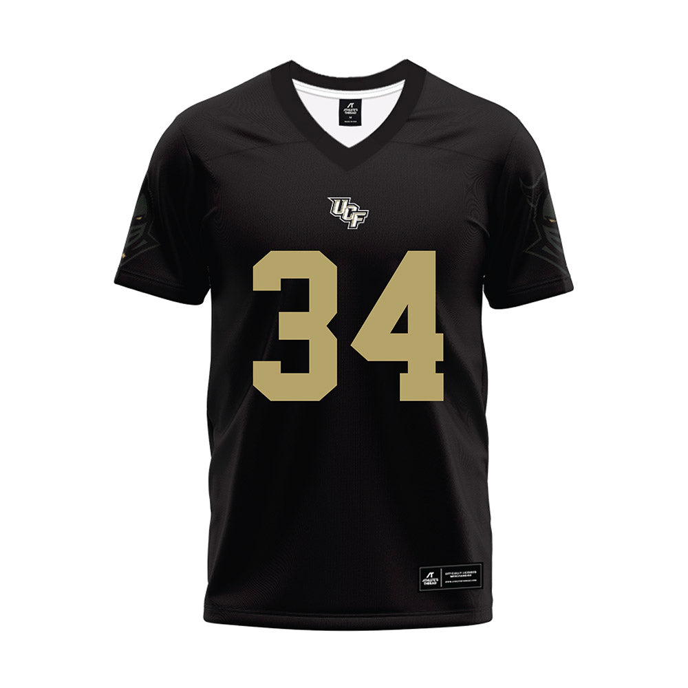 Central Florida - NCAA Football : Jahleel Culbreath - Black Football Jersey-0