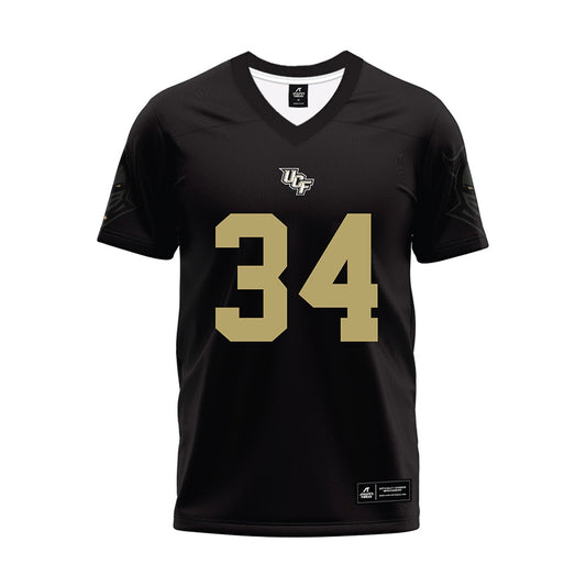 Central Florida - NCAA Football : Jahleel Culbreath - Black Football Jersey-0