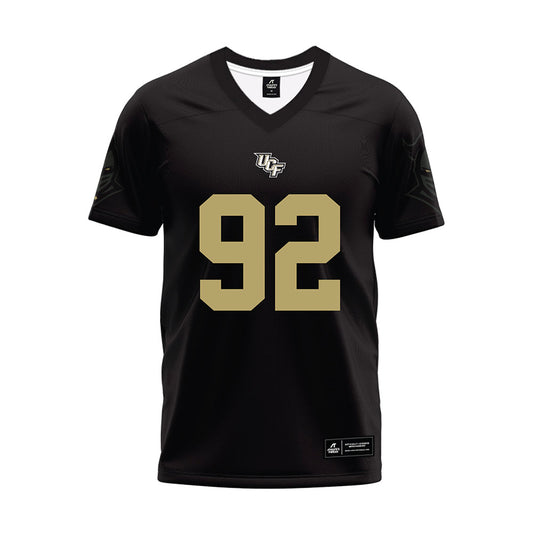 Central Florida - NCAA Football : Jeffson Lafontant - Black Football Jersey-0