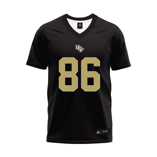 Central Florida - NCAA Football : Chase Hinshaw - Black Football Jersey-0