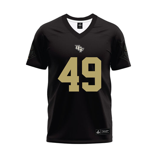 Central Florida - NCAA Football : Atticus Bertrams - Black Football Jersey-0