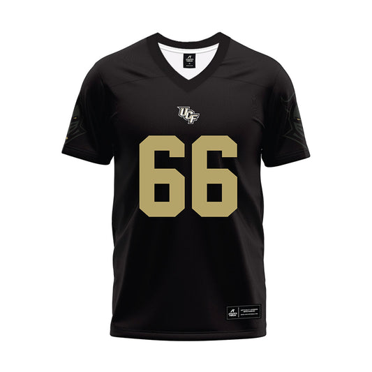 Central Florida - NCAA Football : Brady Wayburn - Black Football Jersey-0