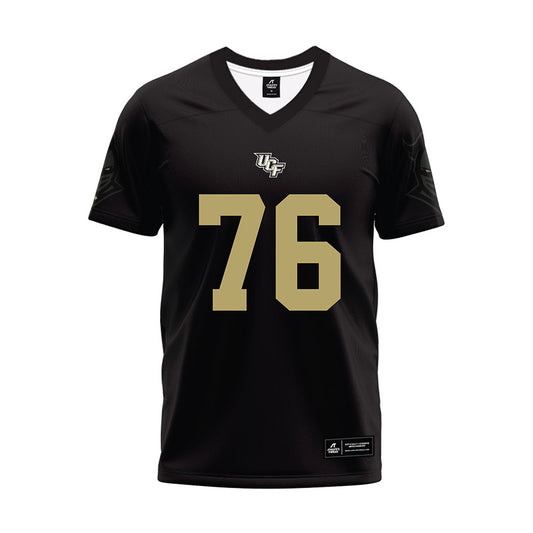 Central Florida - NCAA Football : Justin Royes - Black Football Jersey-0