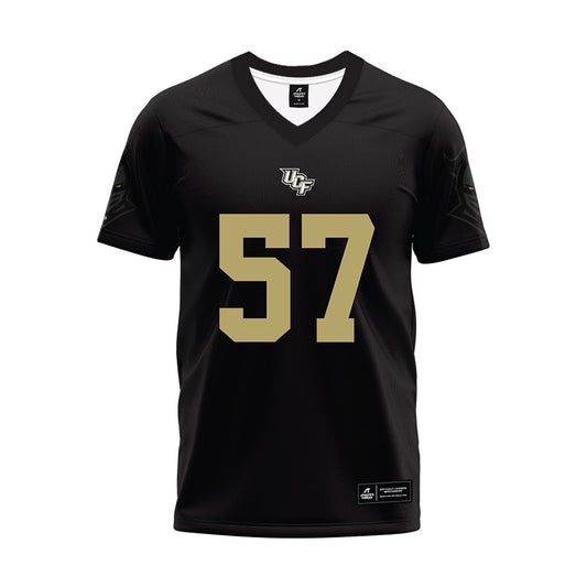 Central Florida - NCAA Football : Camp Lott - Black Football Jersey-0