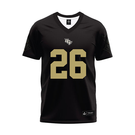 Central Florida - NCAA Football : Christian Peterson - Black Football Jersey-0