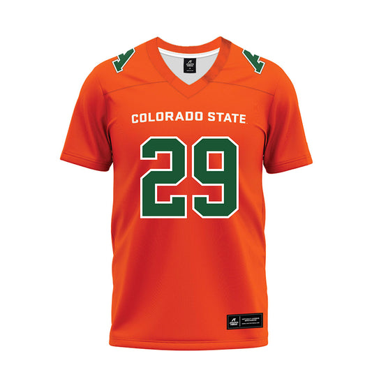 Colorado State - NCAA Football : Xavier Wimbush - Premium Football Jersey-0