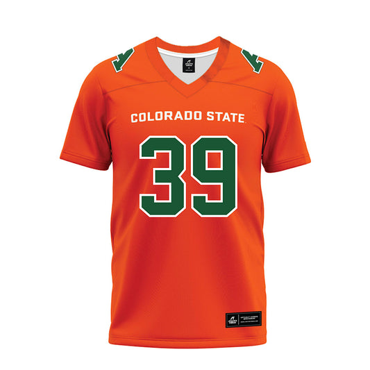 Colorado State - NCAA Football : Nathan Sutcliffe - Premium Football Jersey-0