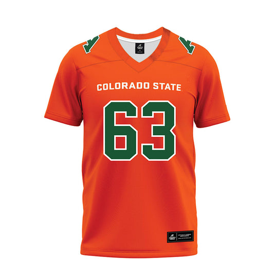 Colorado State - NCAA Football : John Holthaus - Premium Football Jersey-0