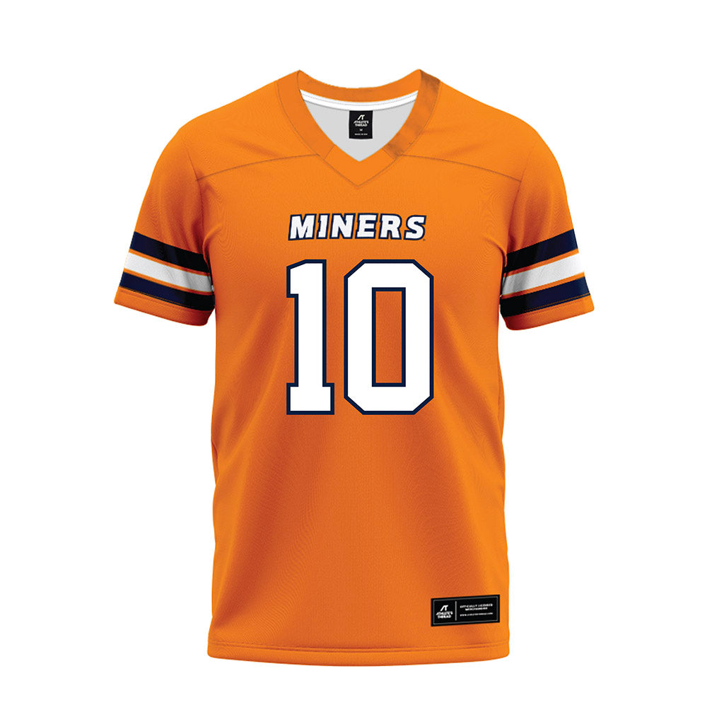 UTEP - NCAA Football : Chad Warner - Premium Football Jersey-0