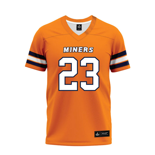 UTEP - NCAA Football : Kaleb Miles - Premium Football Jersey-0