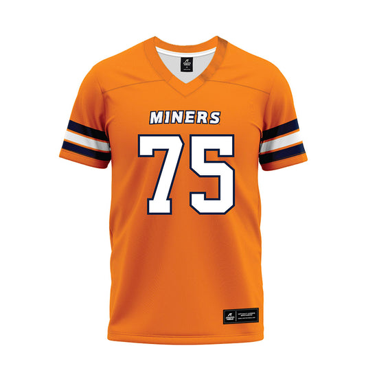UTEP - NCAA Football : Omoruyi Aliu-Otokiti - Premium Football Jersey-0