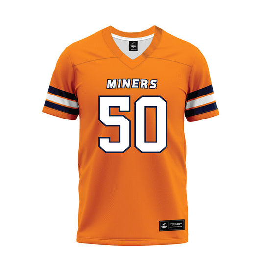 UTEP - NCAA Football : Leander Parrish III - Premium Football Jersey-0