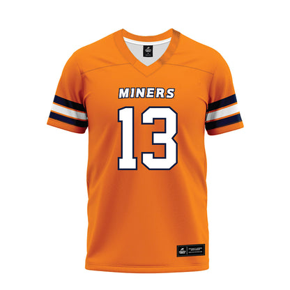UTEP - NCAA Football : Isaiah Bogerty - Premium Football Jersey-0