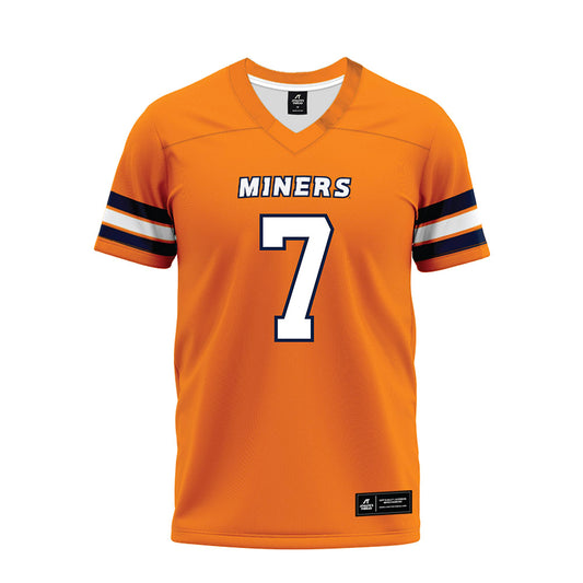 UTEP - NCAA Football : Tylen Hockett - Premium Football Jersey-0