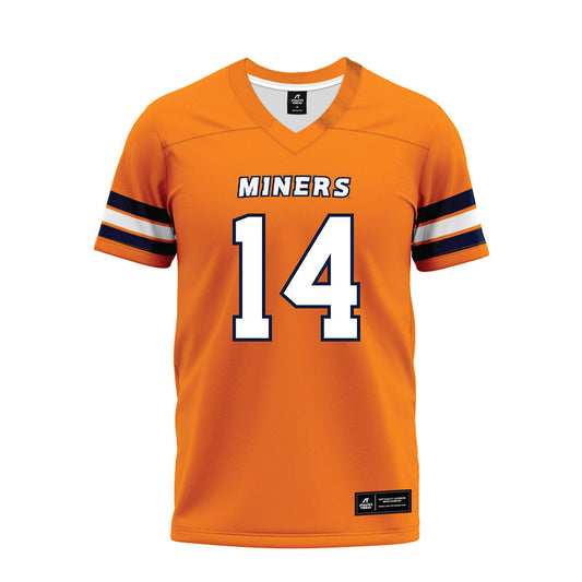 UTEP - NCAA Football : Chace Biddle - Premium Football Jersey-0