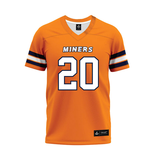 UTEP - NCAA Football : Grant Stewart - Premium Football Jersey-0