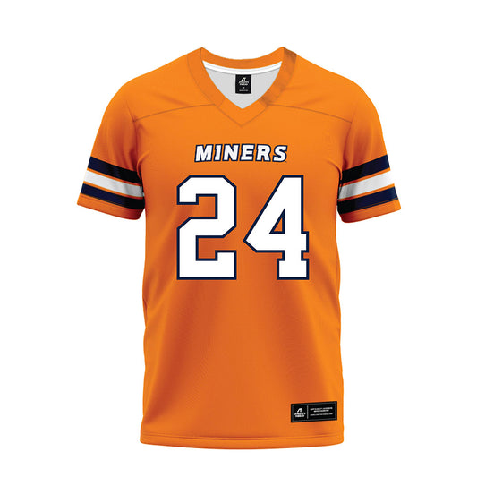UTEP - NCAA Football : CJ Simon - Premium Football Jersey-0