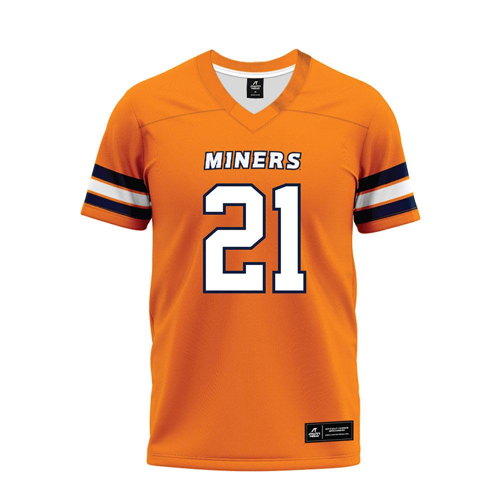 UTEP - NCAA Football : Joshua Wallace - Premium Football Jersey-0