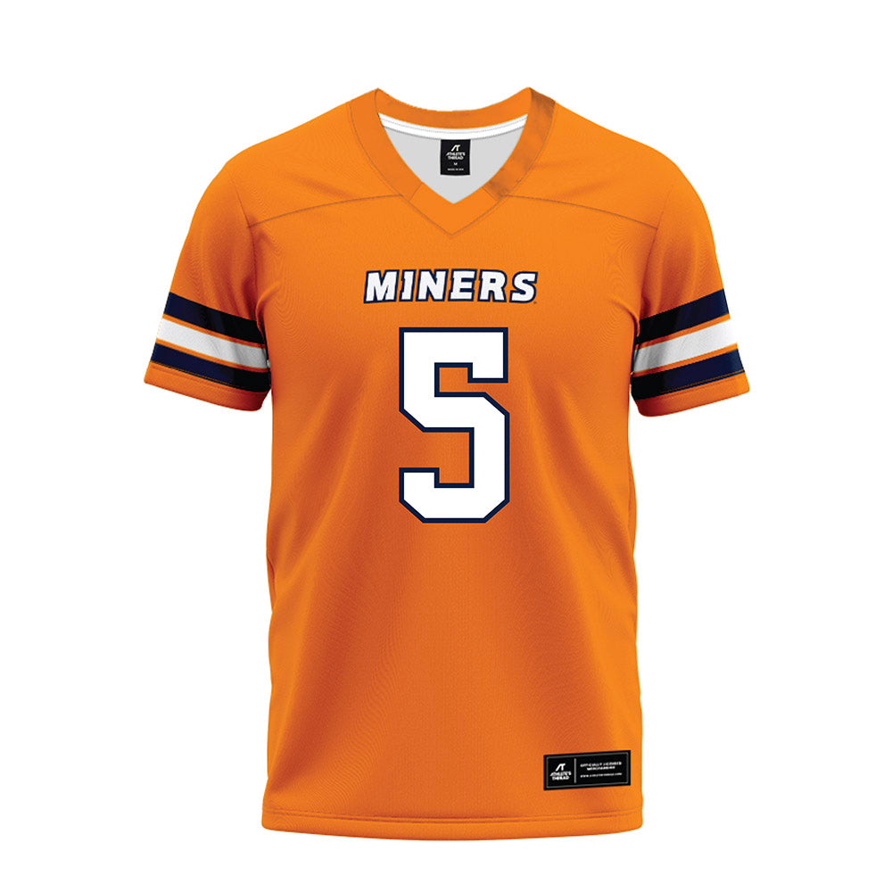 UTEP - NCAA Football : TJ Tillman - Premium Football Jersey-0