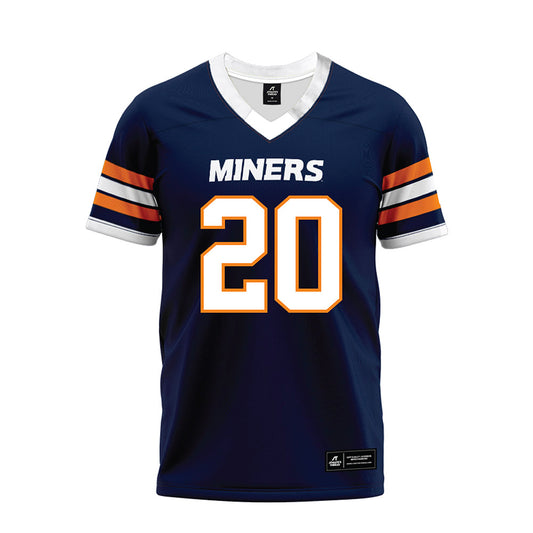 UTEP - NCAA Football : Grant Stewart - Premium Football Jersey-0